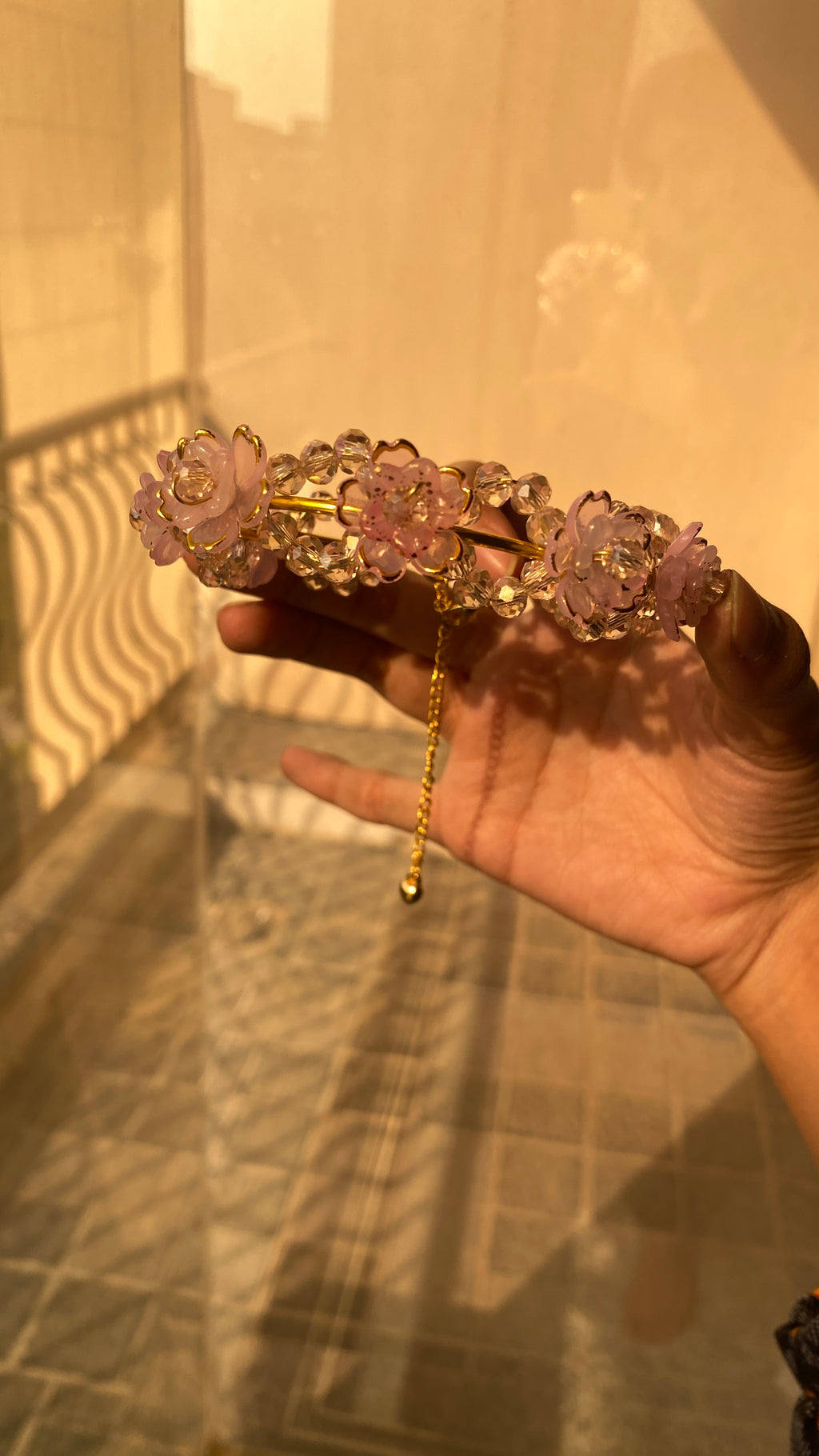 Flower bracelet