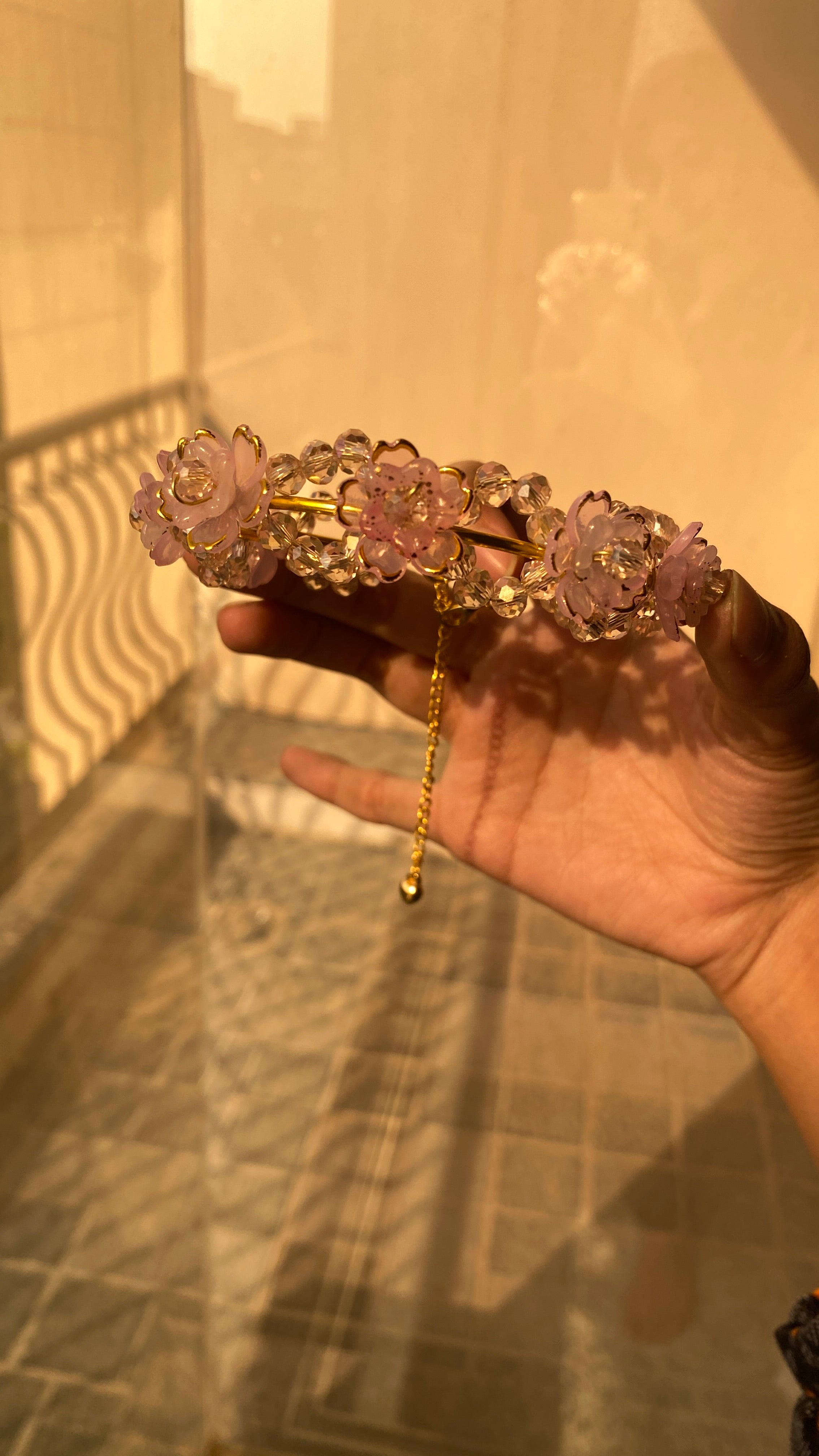 Flower bracelet