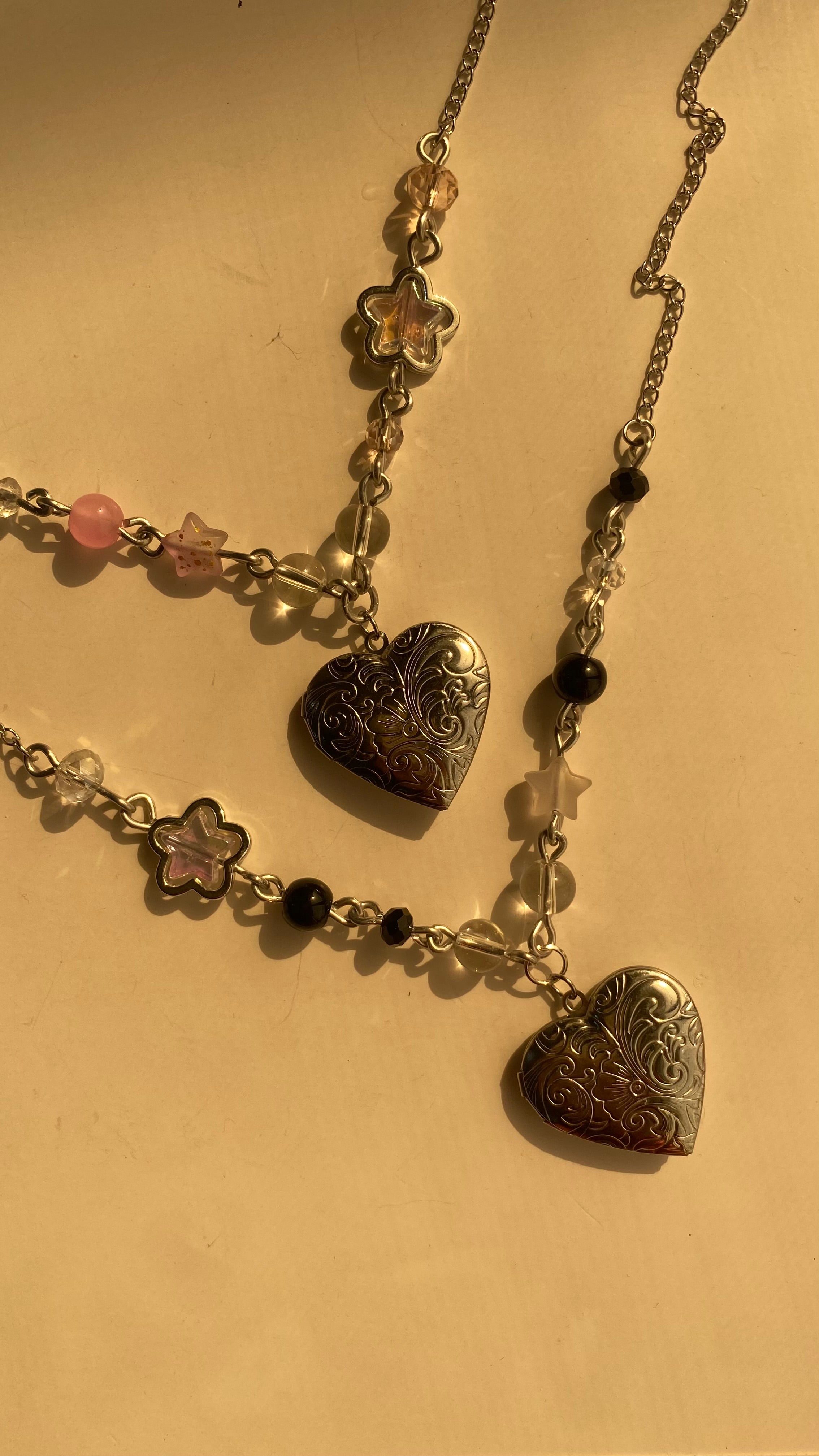 Twinsie locket necklace