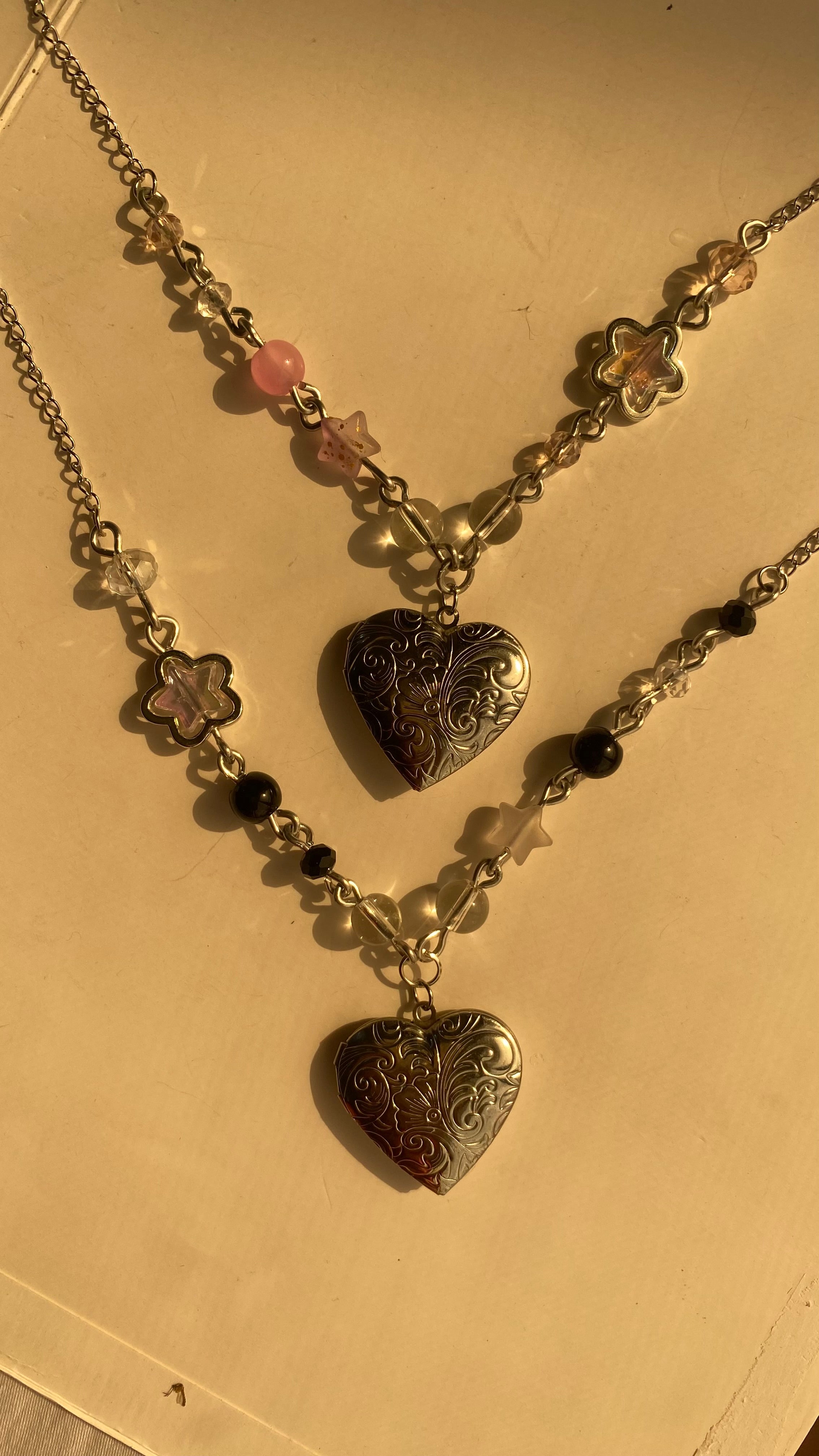 Twinsie locket necklace