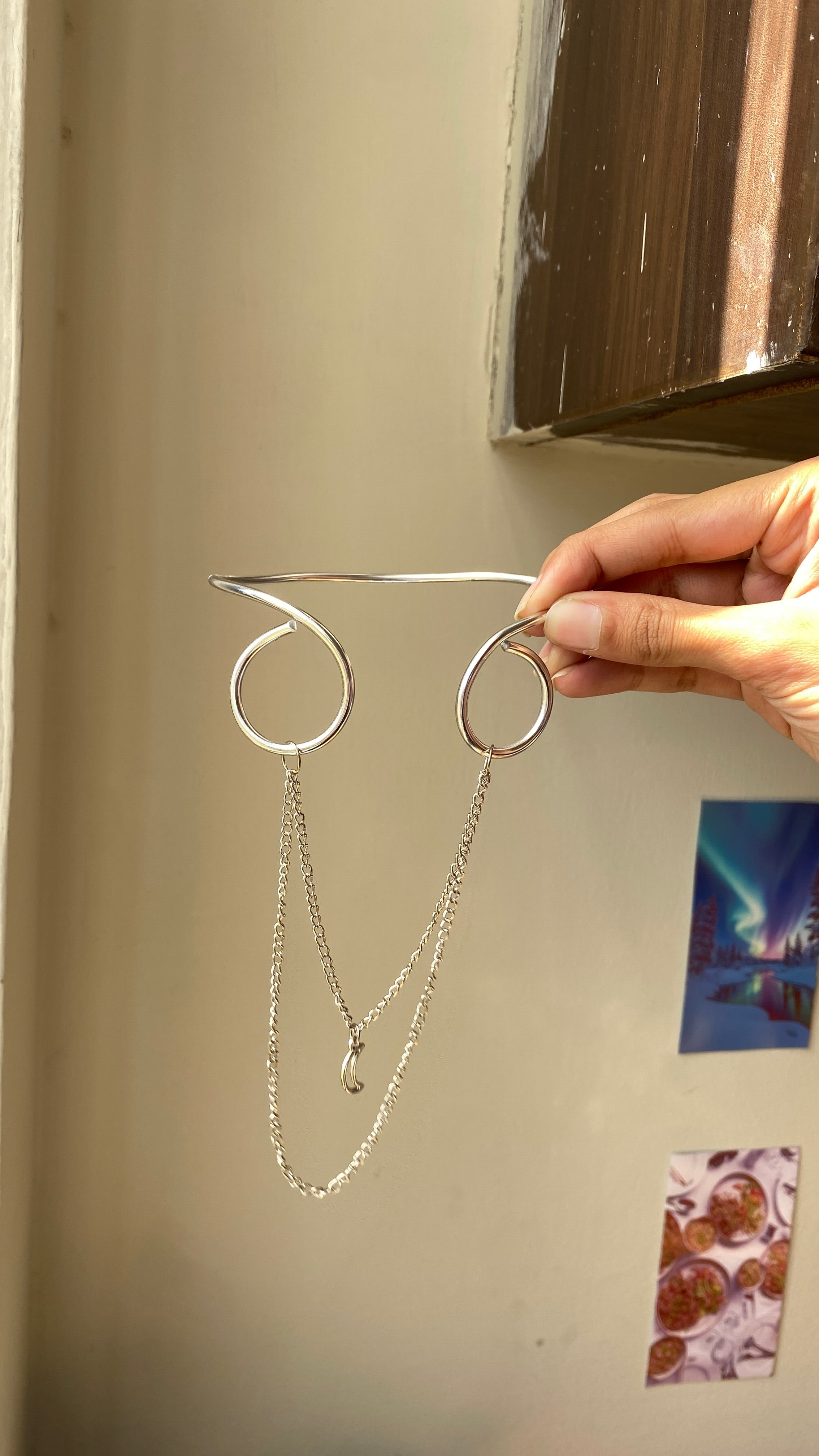 Moon chain armcuff