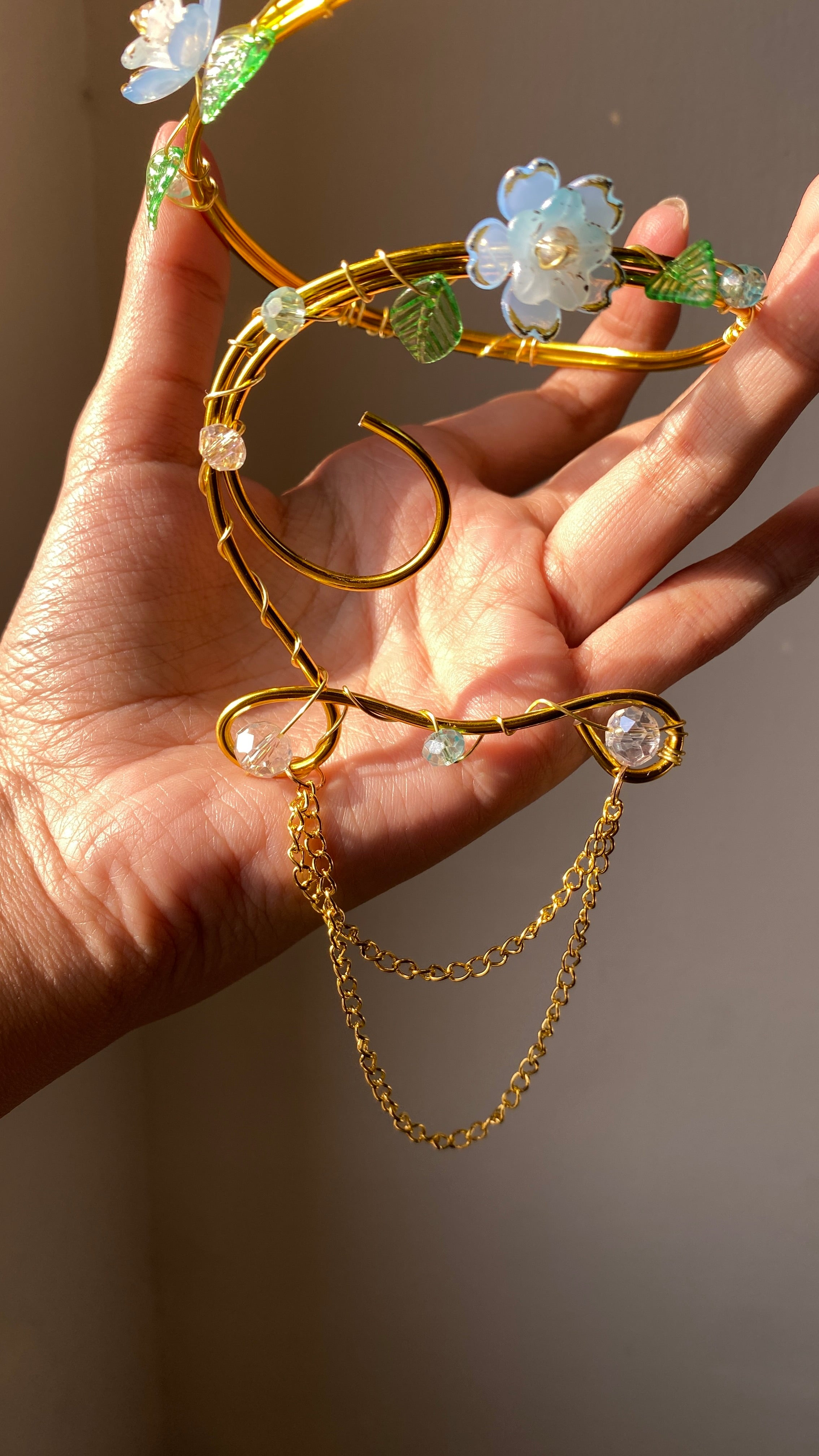Cinderella inspired arm cuff