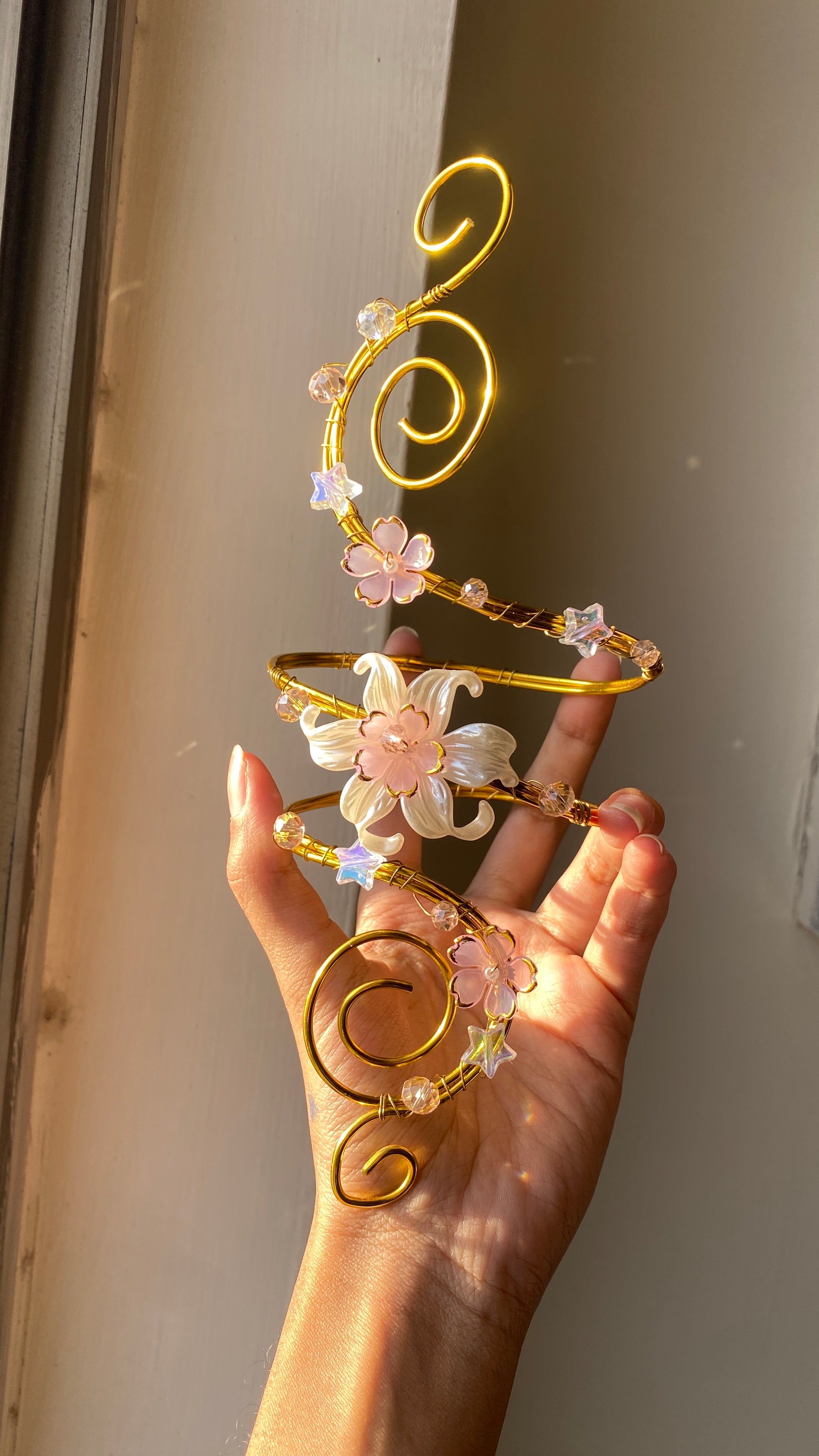 Golden spiral bloom