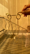 Water pearl chain armcuff