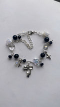 Black bow bracelet
