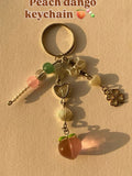 Peach dango charm