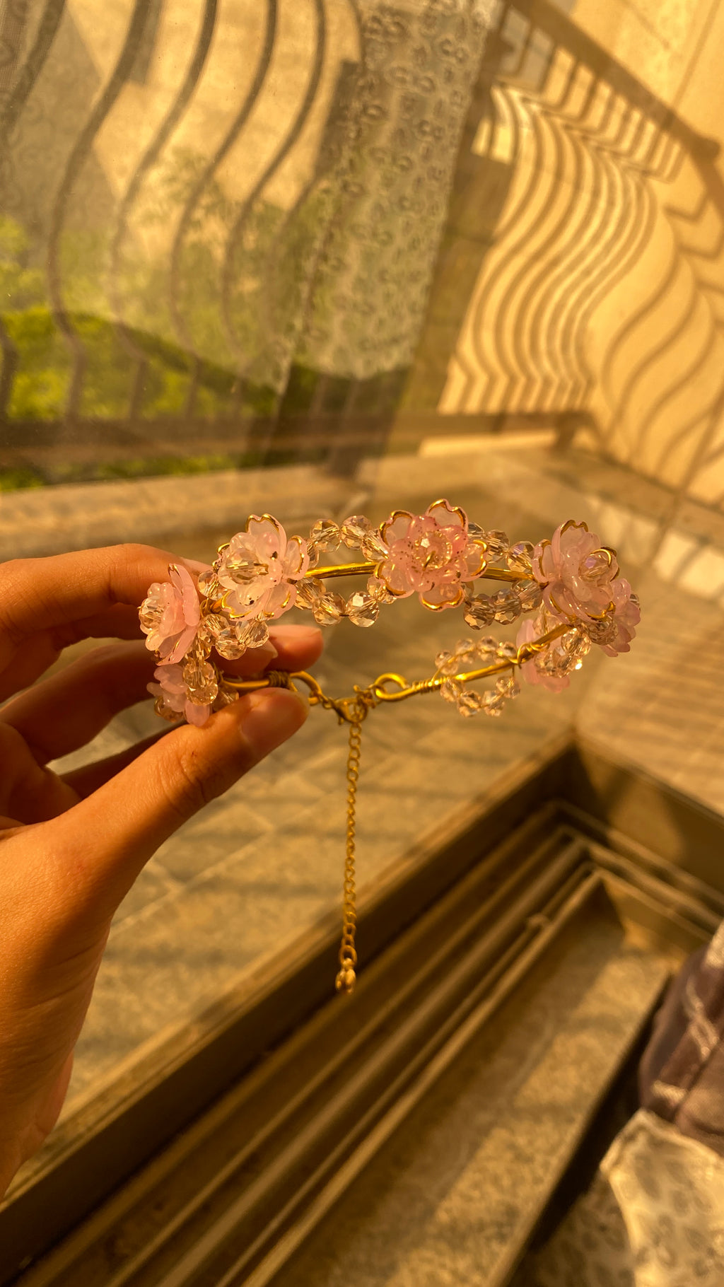 Flower bracelet