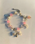 Pastel charm bracelet