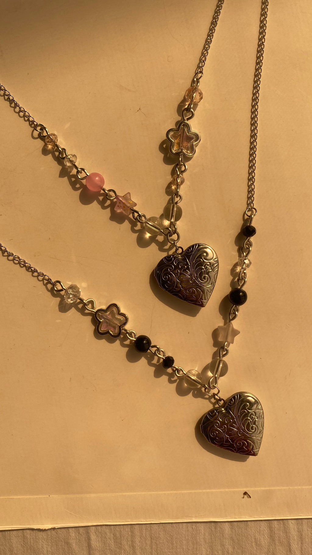 Twinsie locket necklace
