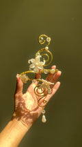 Ethereal bloom butterfly armcuff