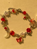 Red butterfly bracelet