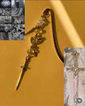 Sword bookmark(white)