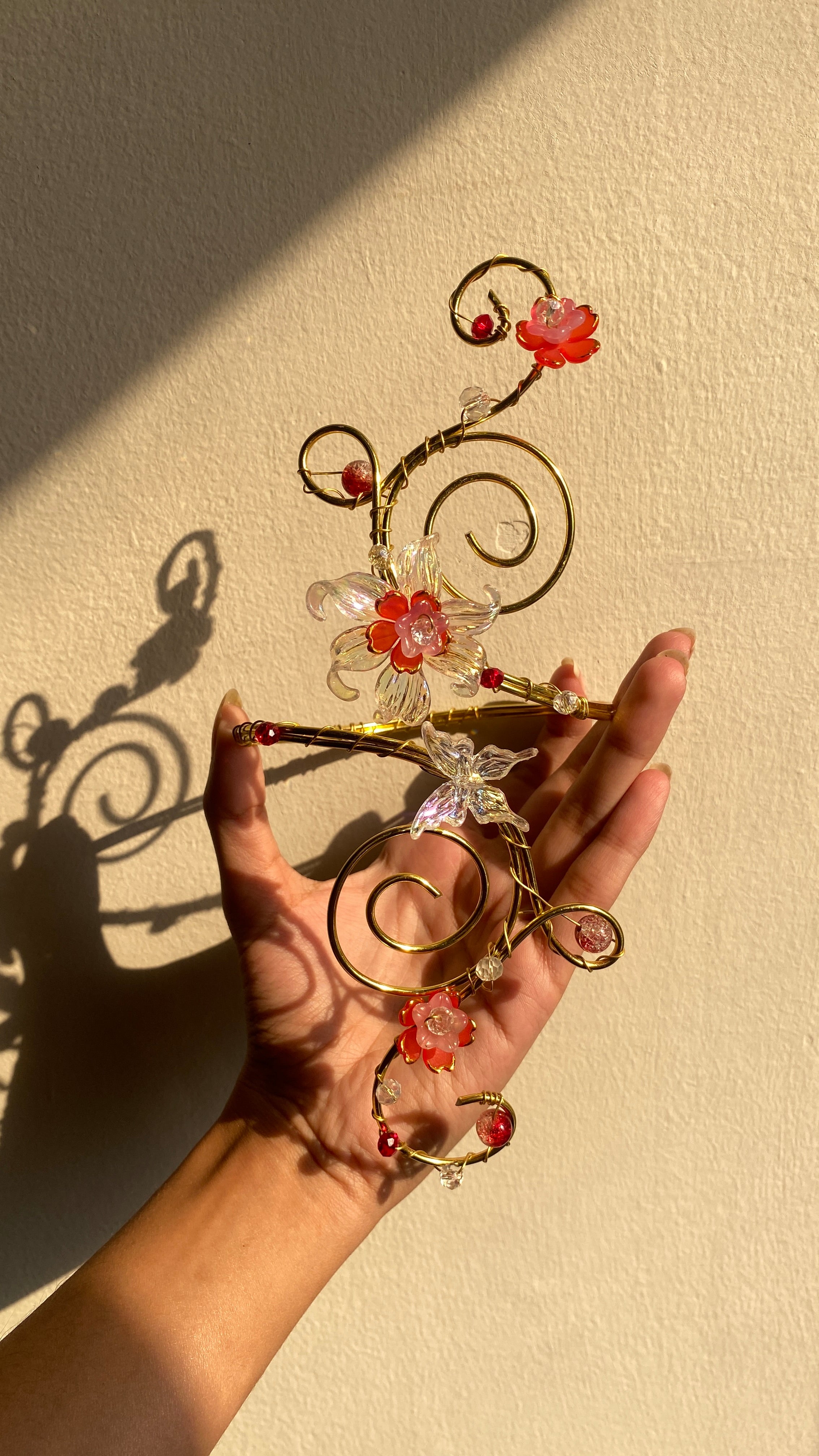 Scarlet enchanted armcuff