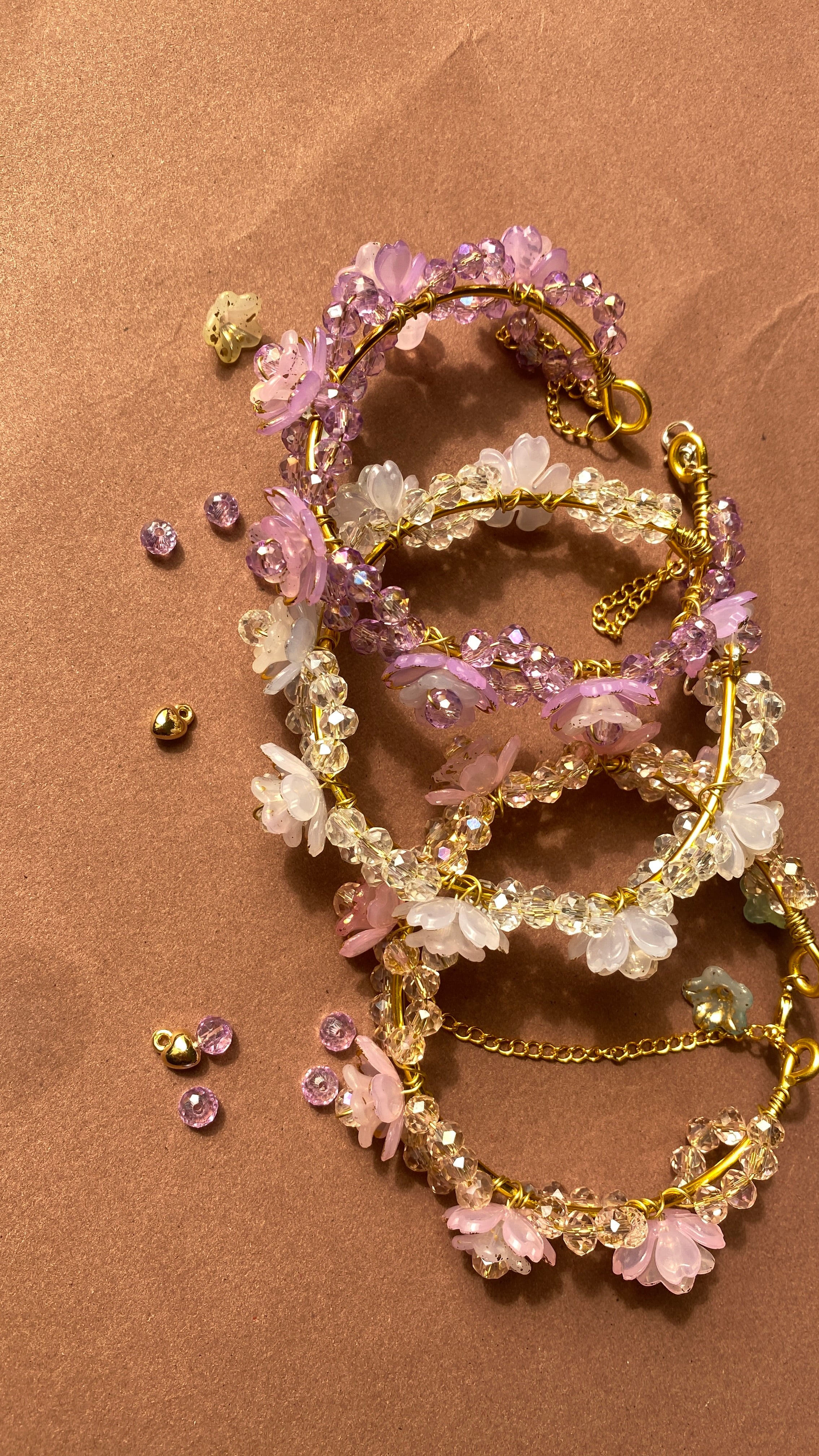 Flower bracelet