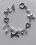 Bow bracelet(blue)