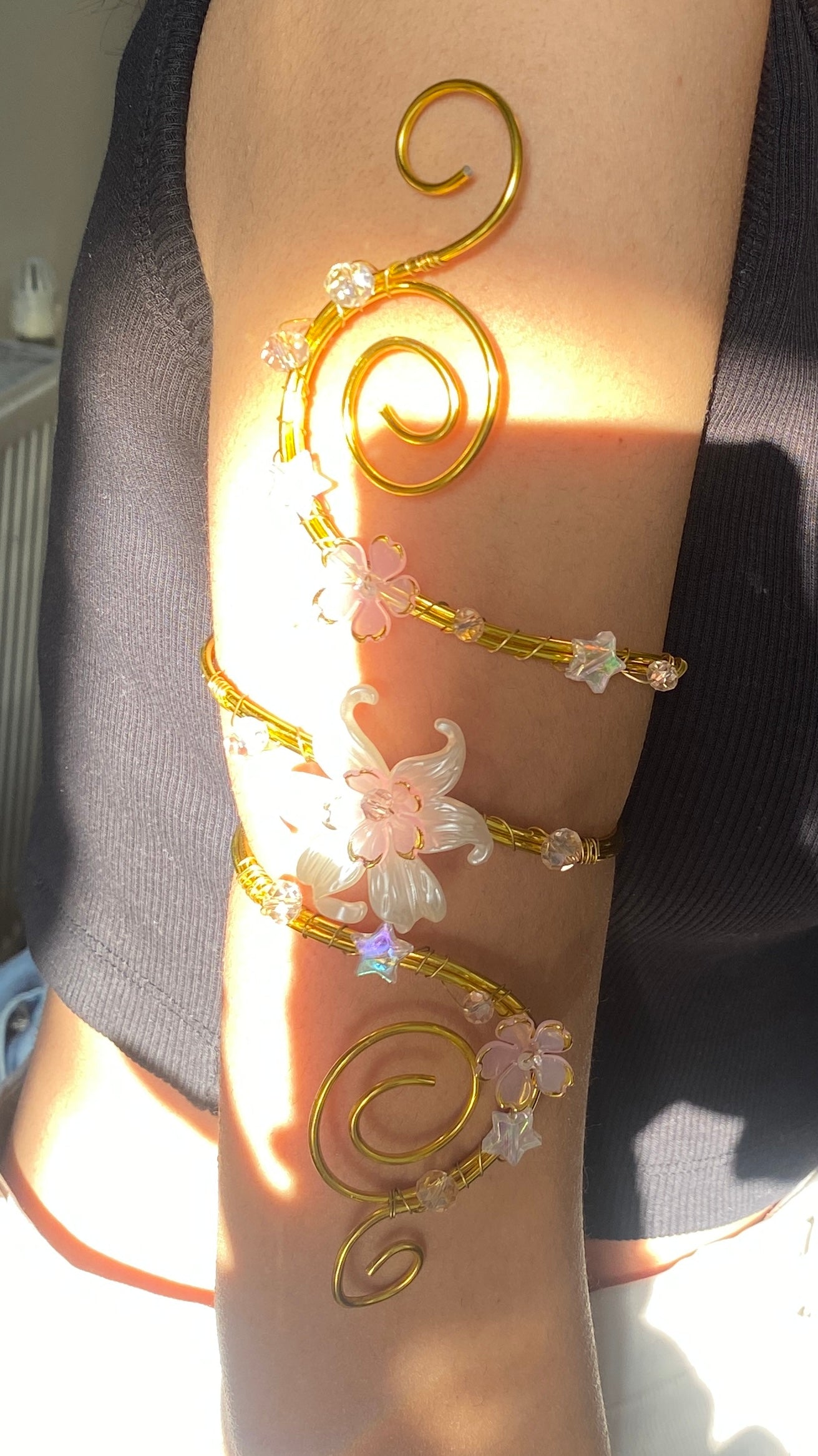 Golden spiral bloom