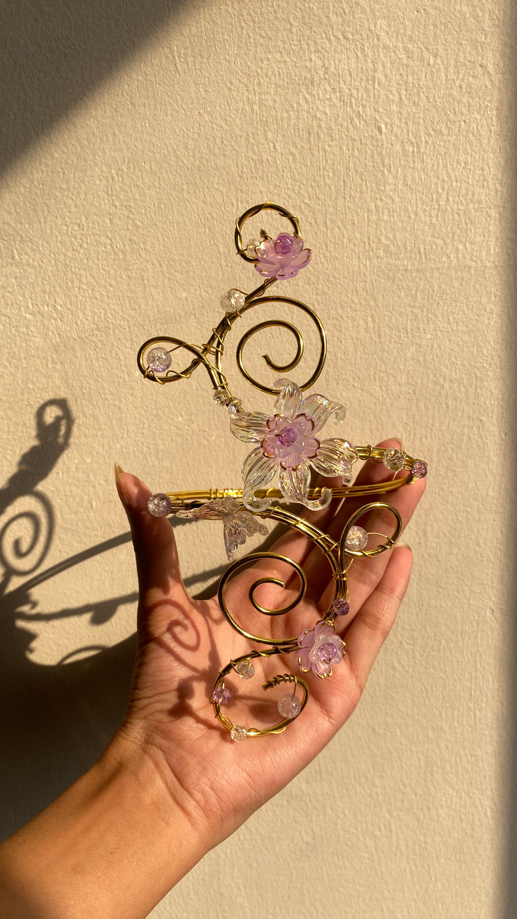 Lilac enchanted armcuff