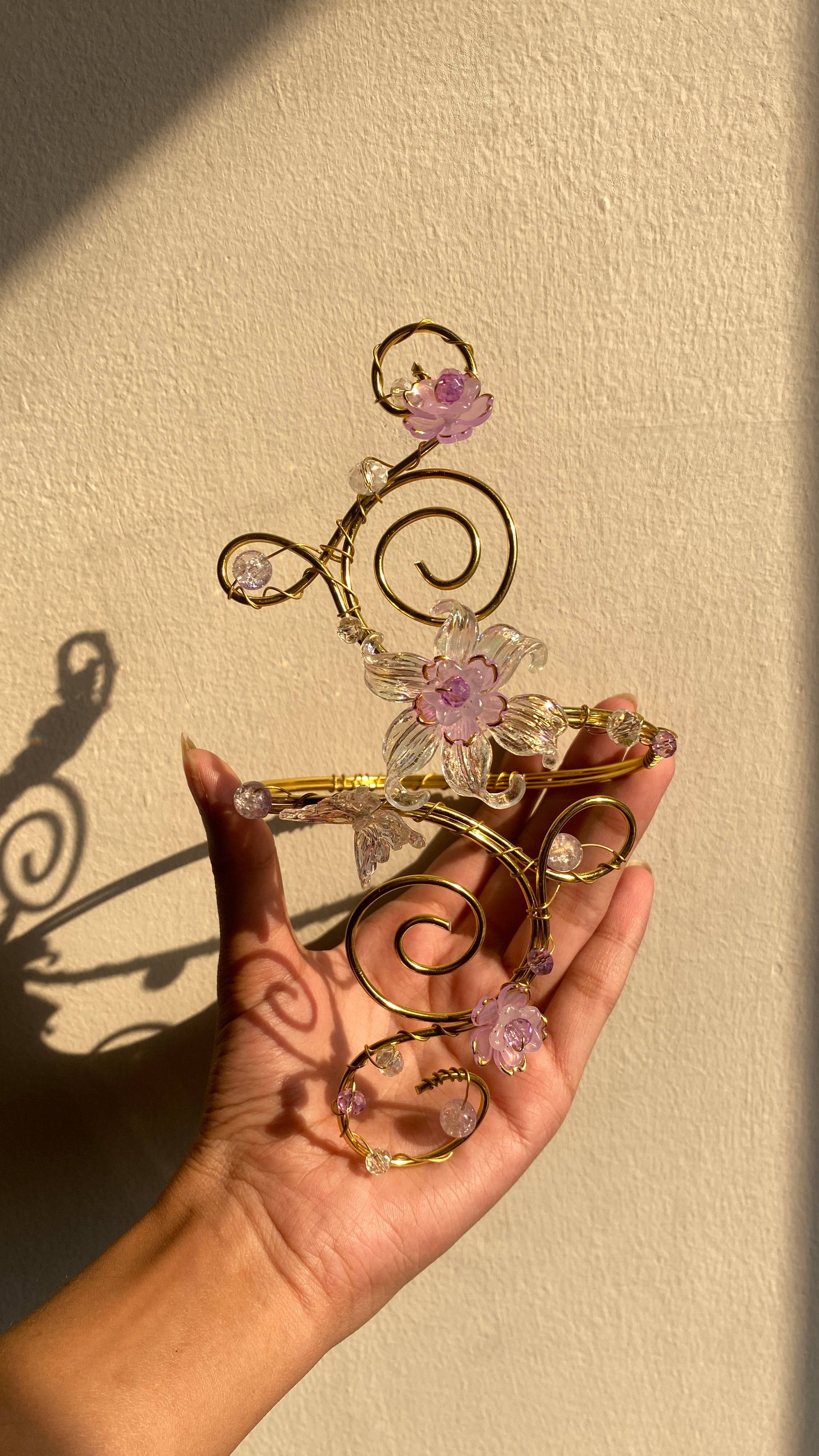 Lilac enchanted armcuff