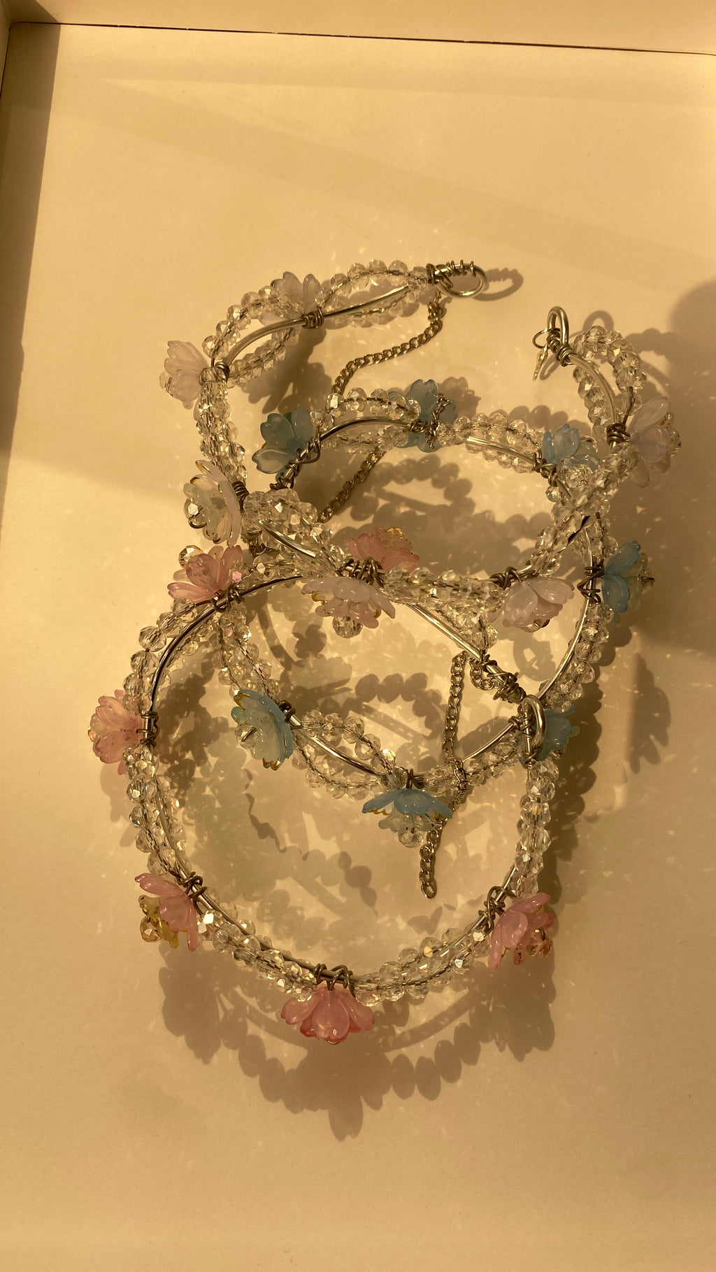 Silver Flower bracelet