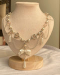 Champagne necklace
