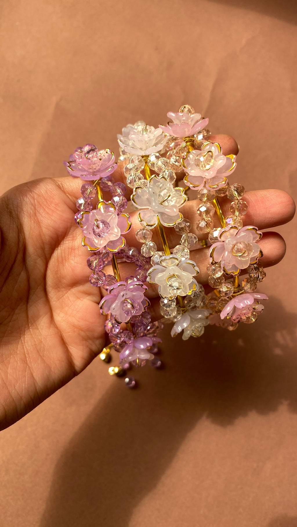 Flower bracelet