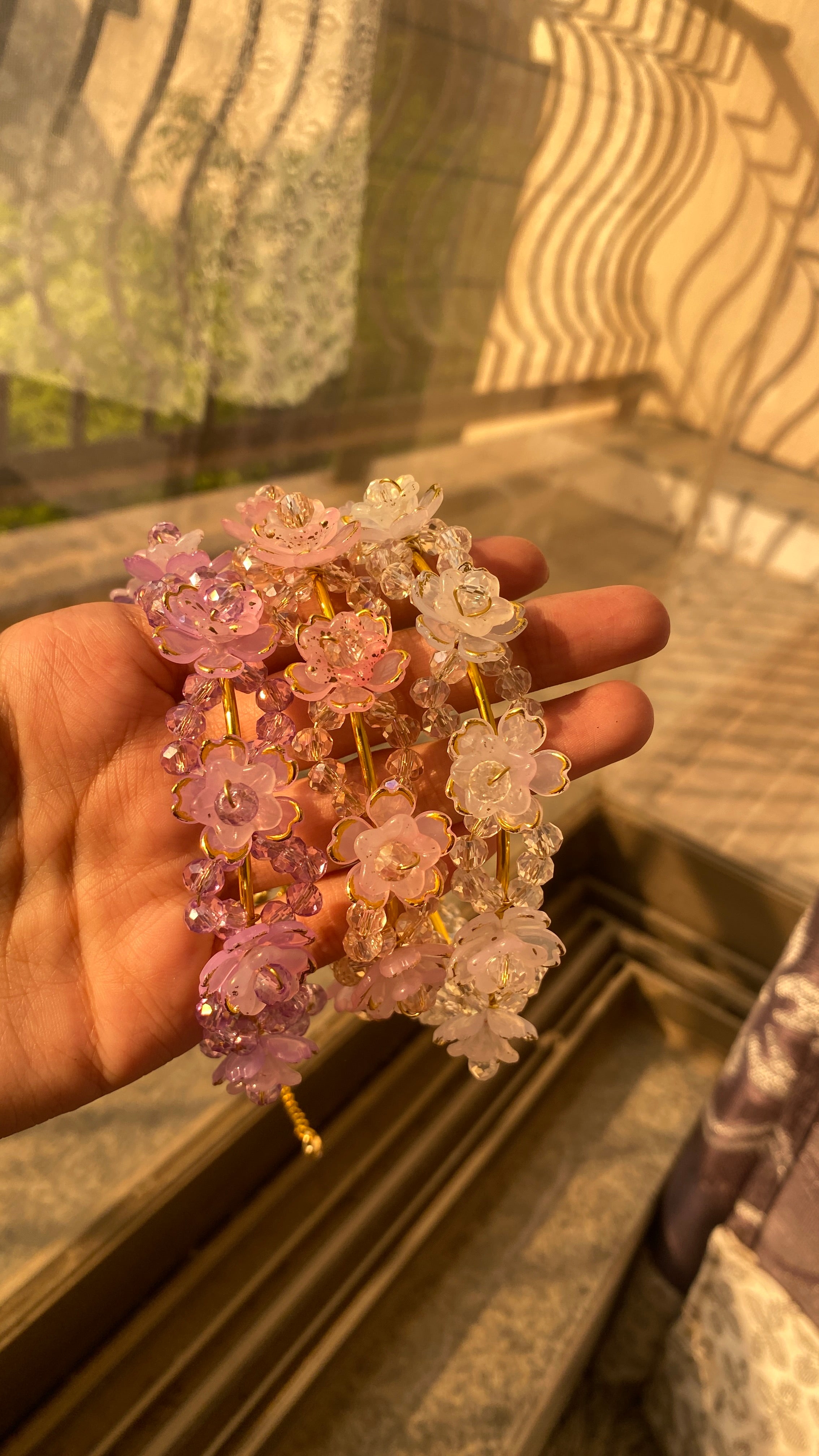 Flower bracelet