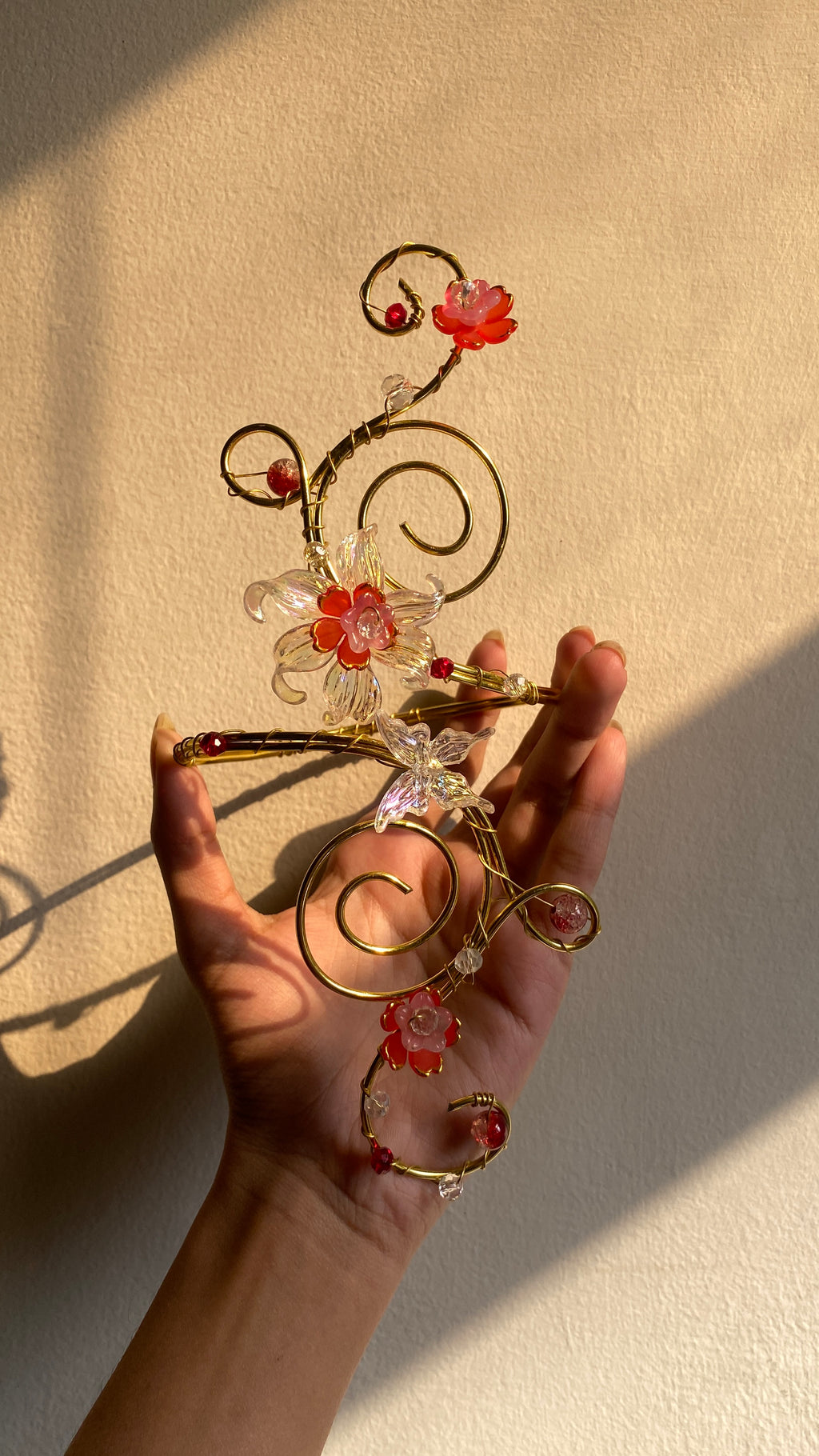 Scarlet enchanted armcuff