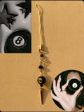 8 ball phone charm