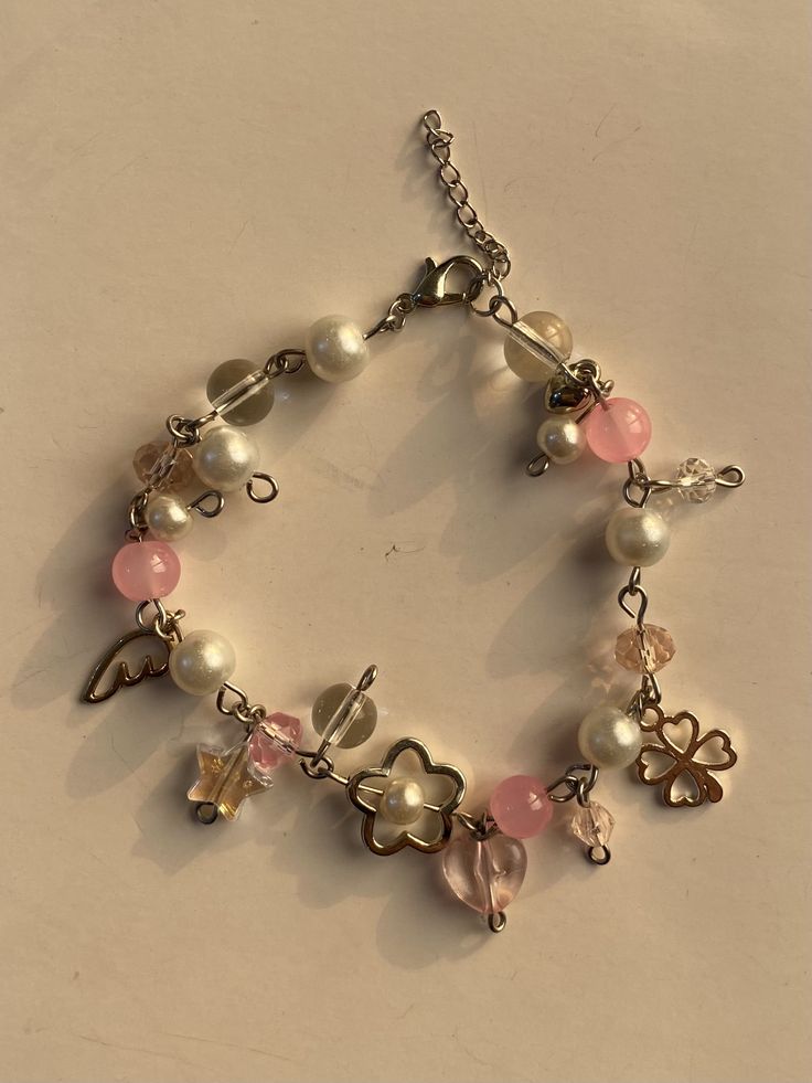 Pink pastel bracelet