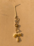Crystal star phone charm