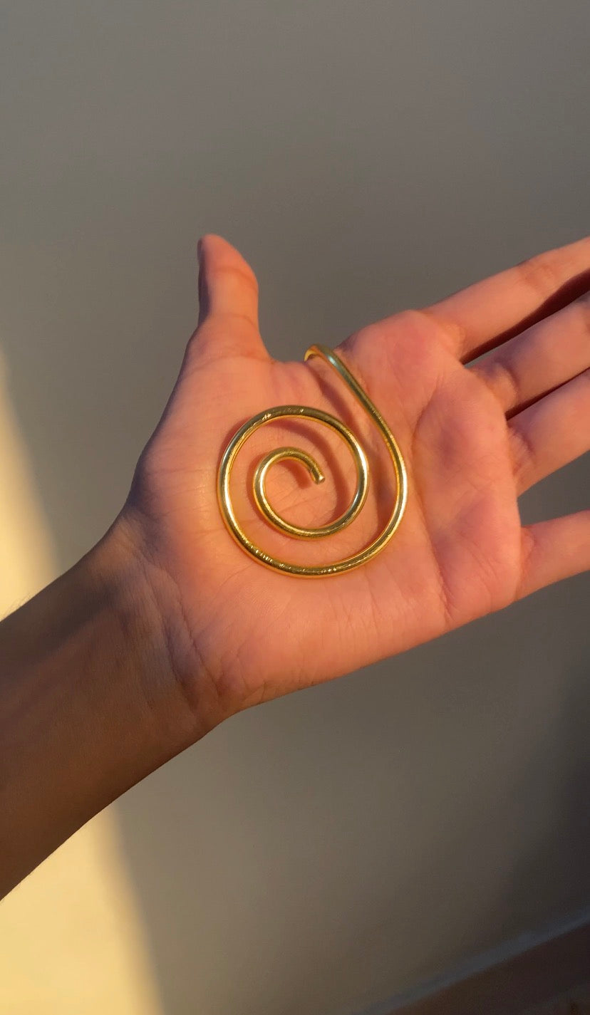Golden Palm cuff