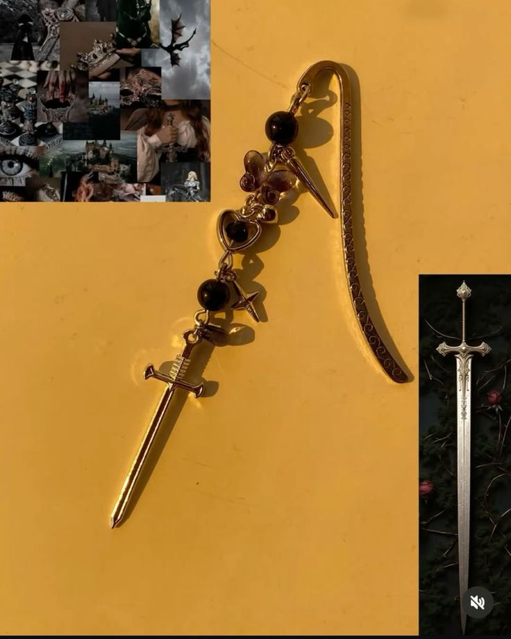 Sword bookmark(black)