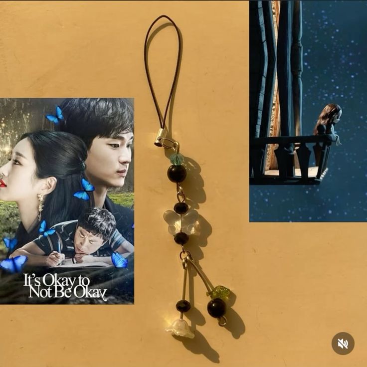 It's okay to not be okay phone charm