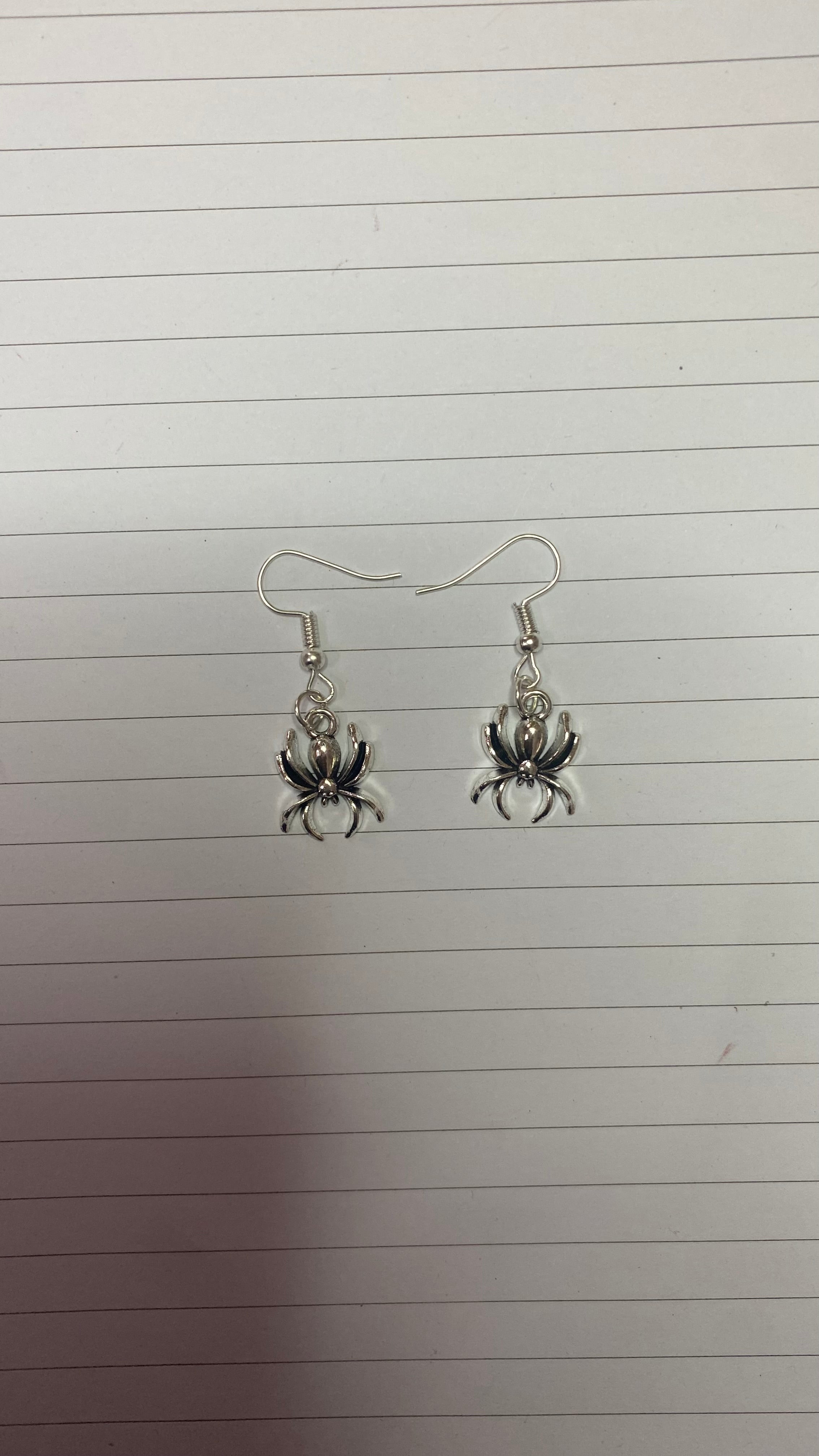 Spider earrings