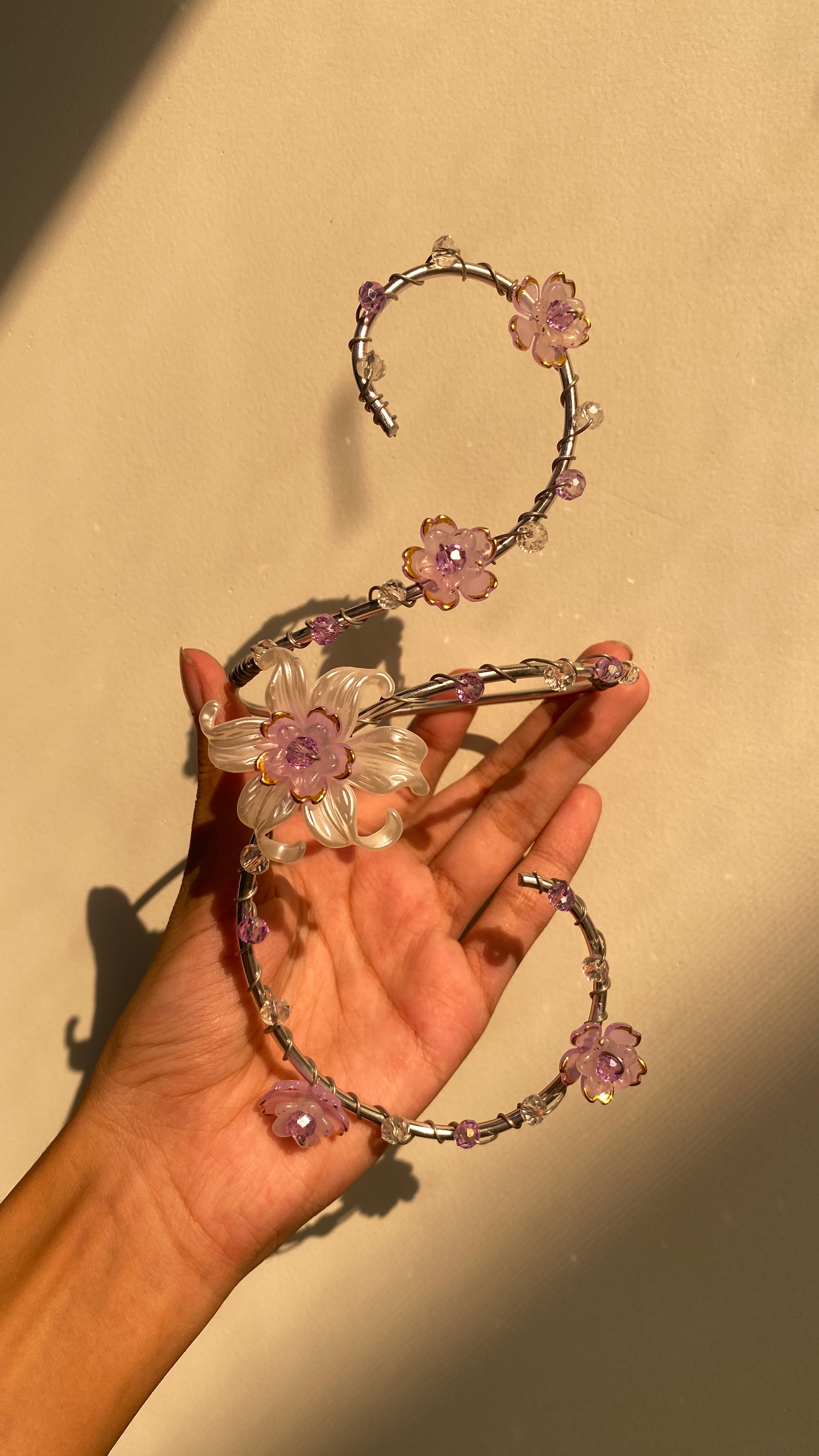 Lilac Lily arm cuff