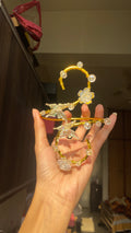 Crystal butterfly armcuff