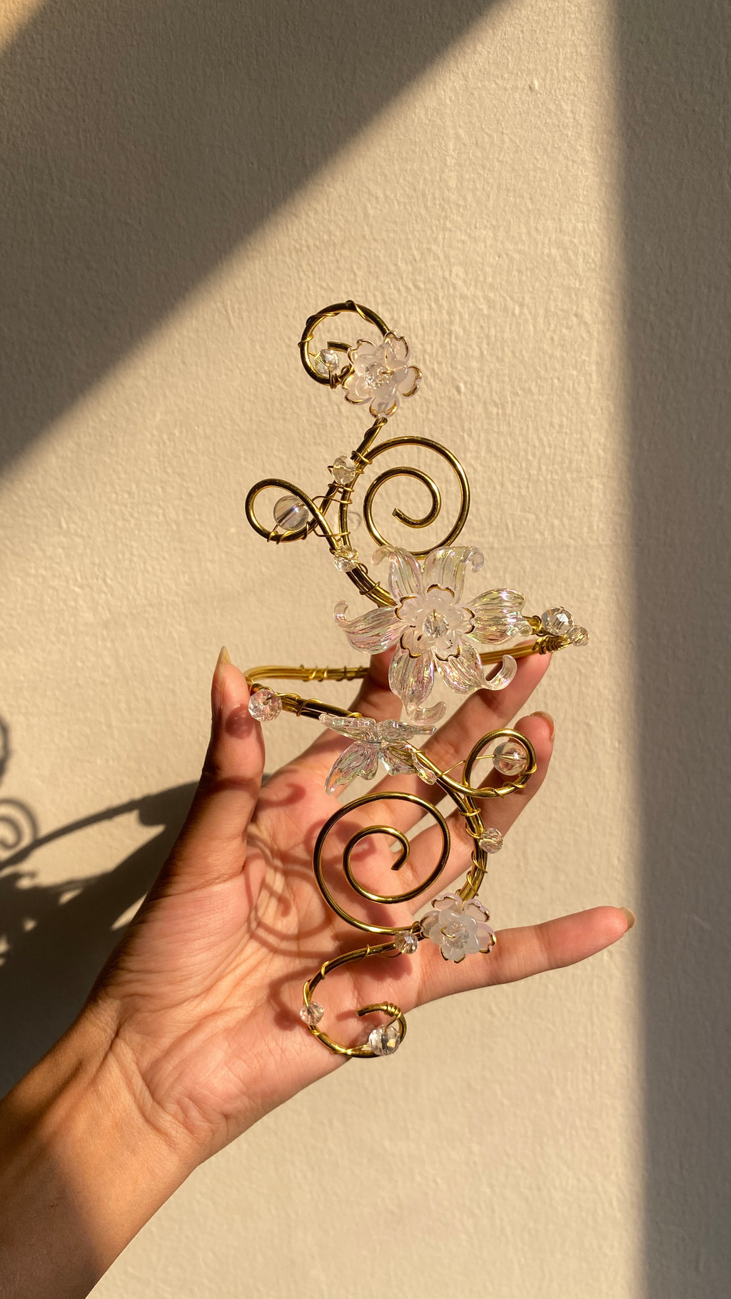 Crystal enchanted armcuff