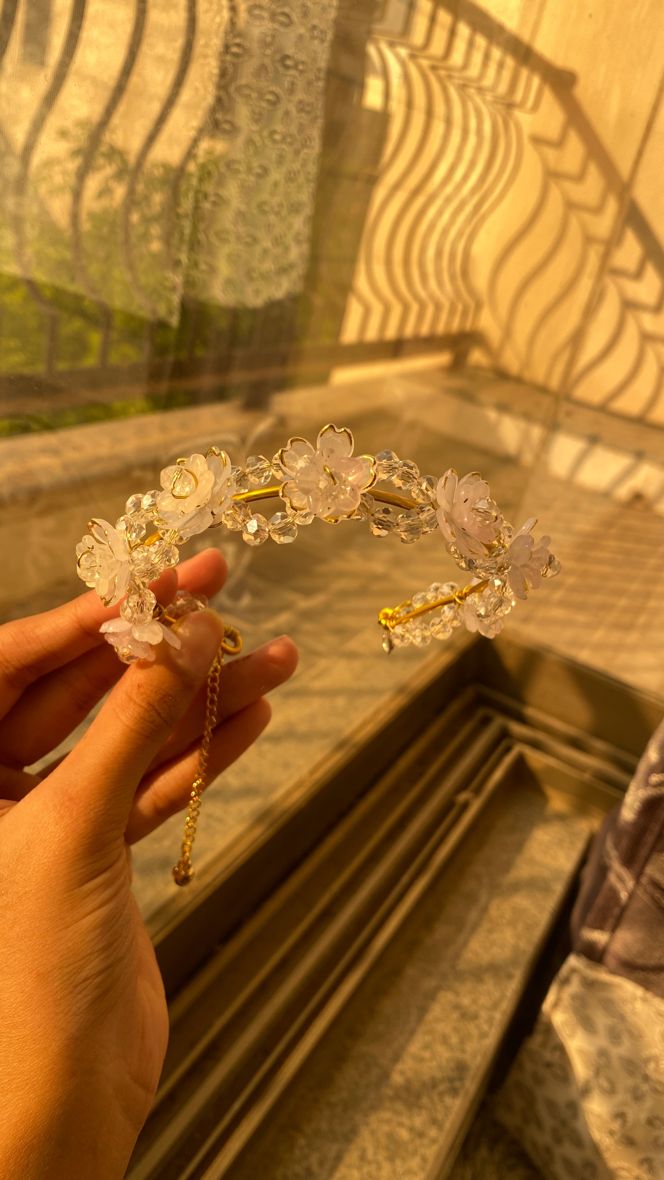 Flower bracelet