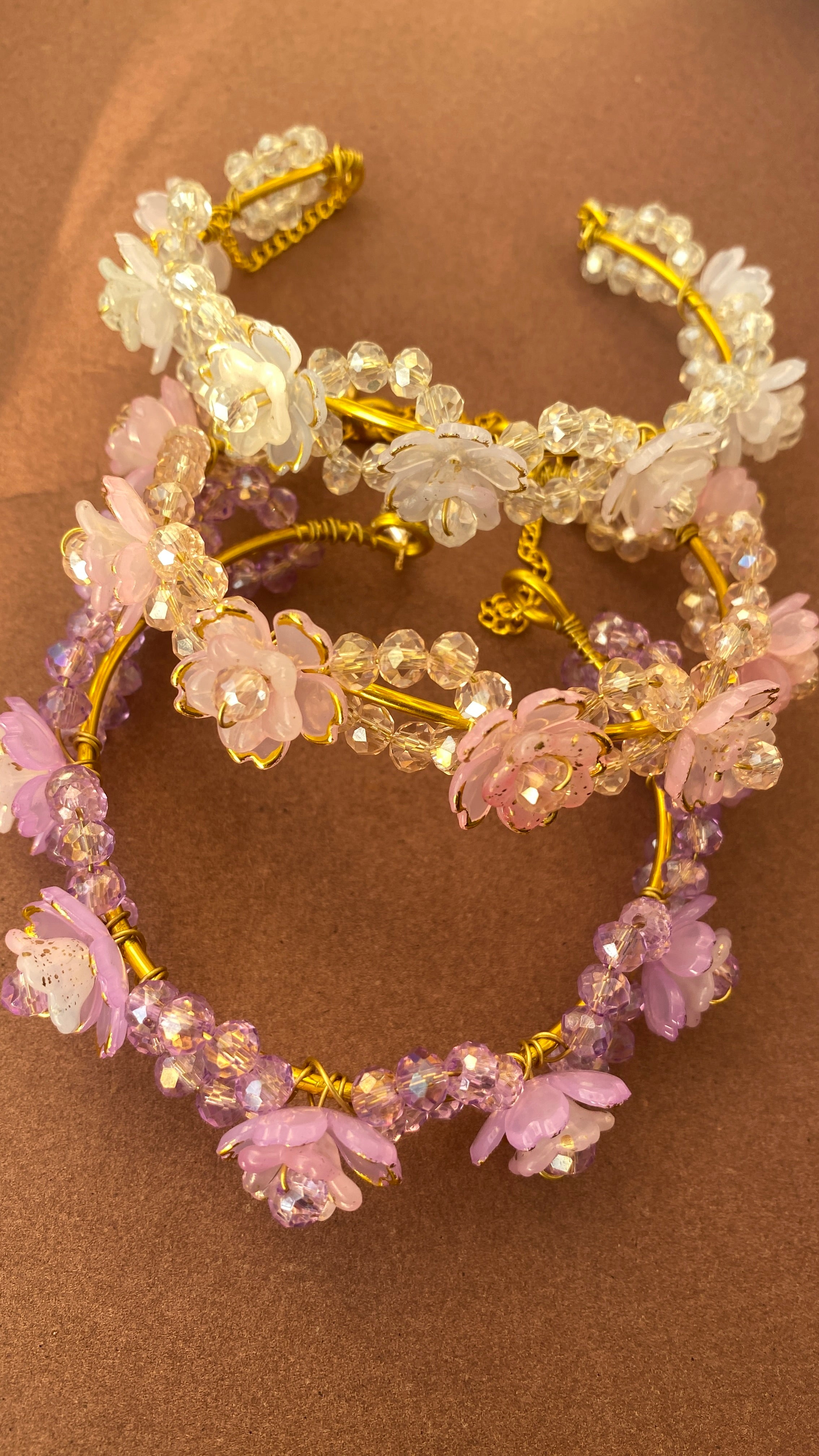 Flower bracelet