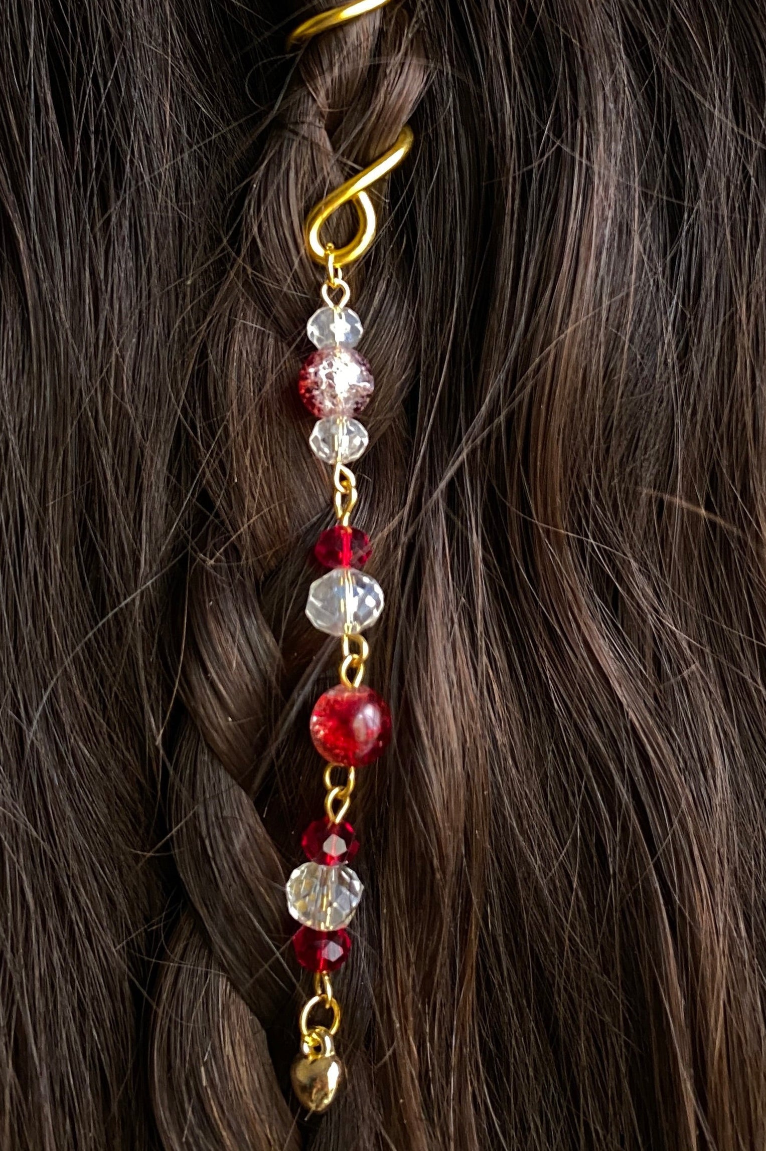 Scarlet hair spiral