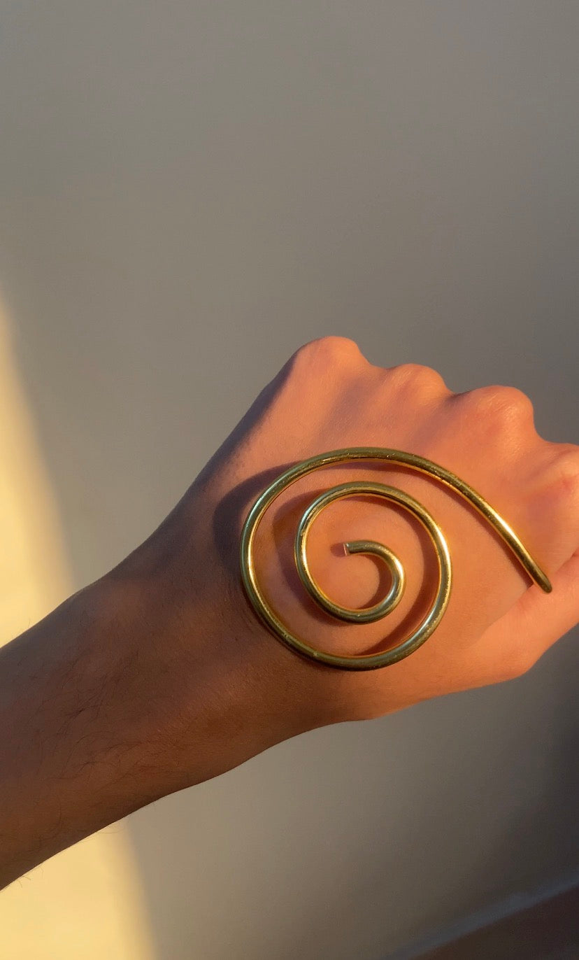 Golden Palm cuff