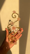 Pink ethereal lily armcuff