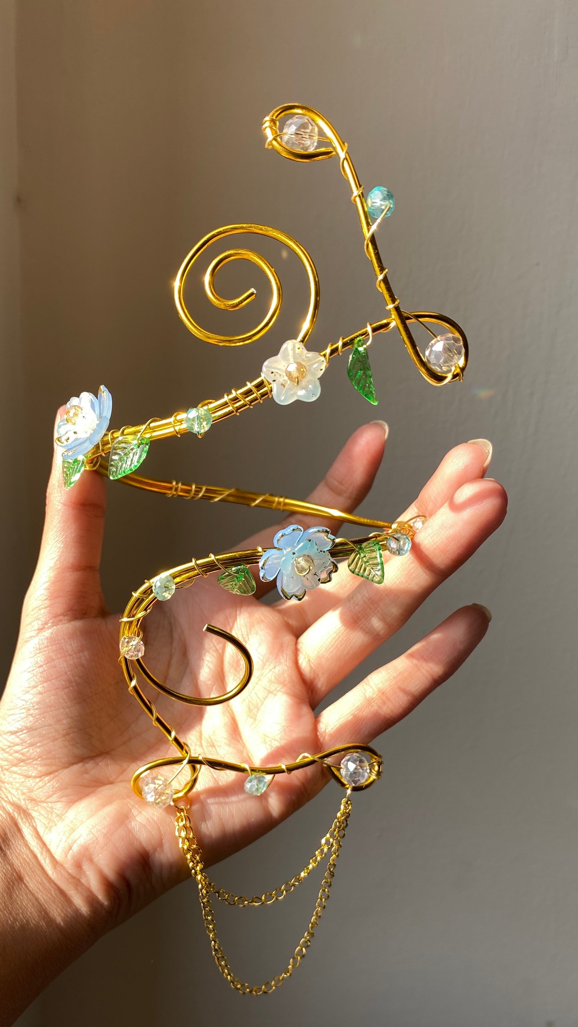 Cinderella inspired arm cuff