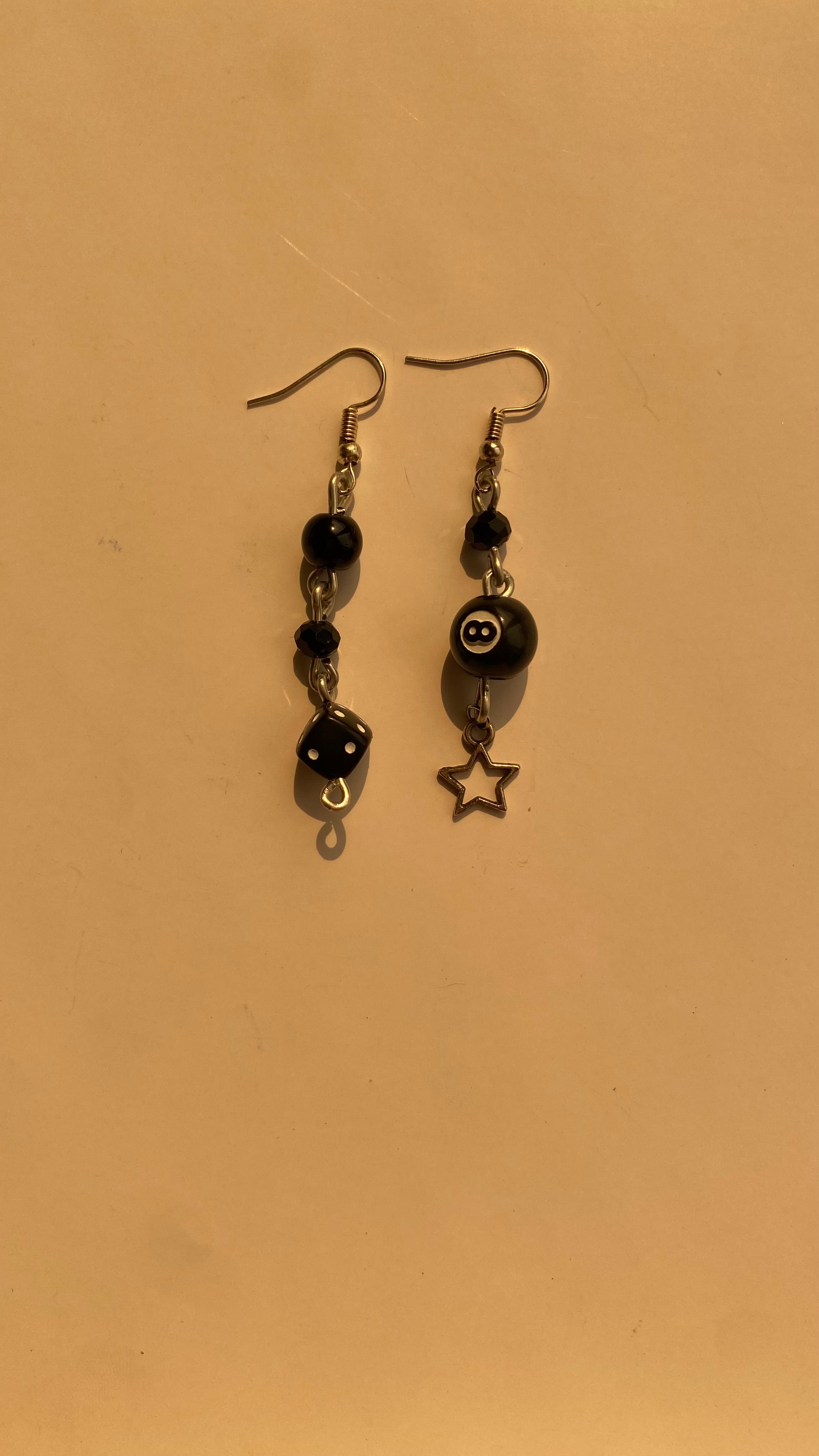 Y2k mismatched earrings