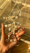 Silver butterfly armcuff