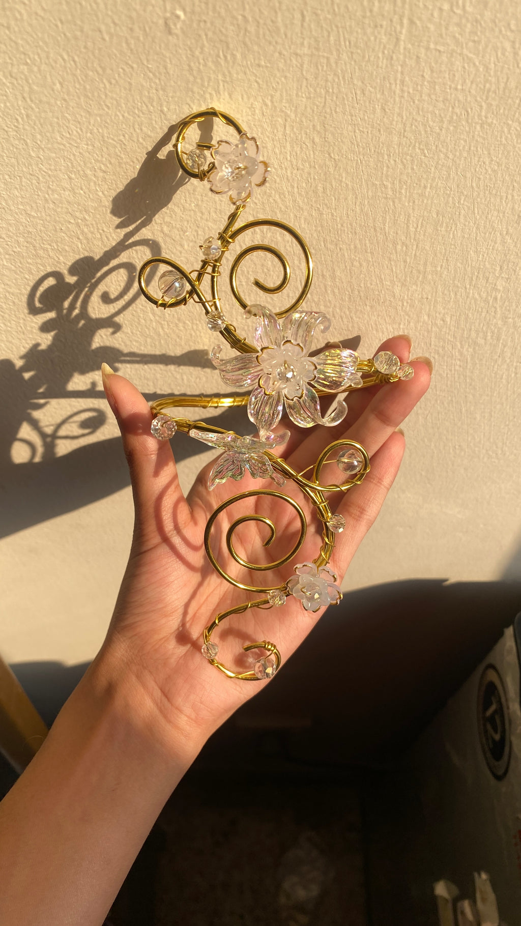 Crystal enchanted armcuff