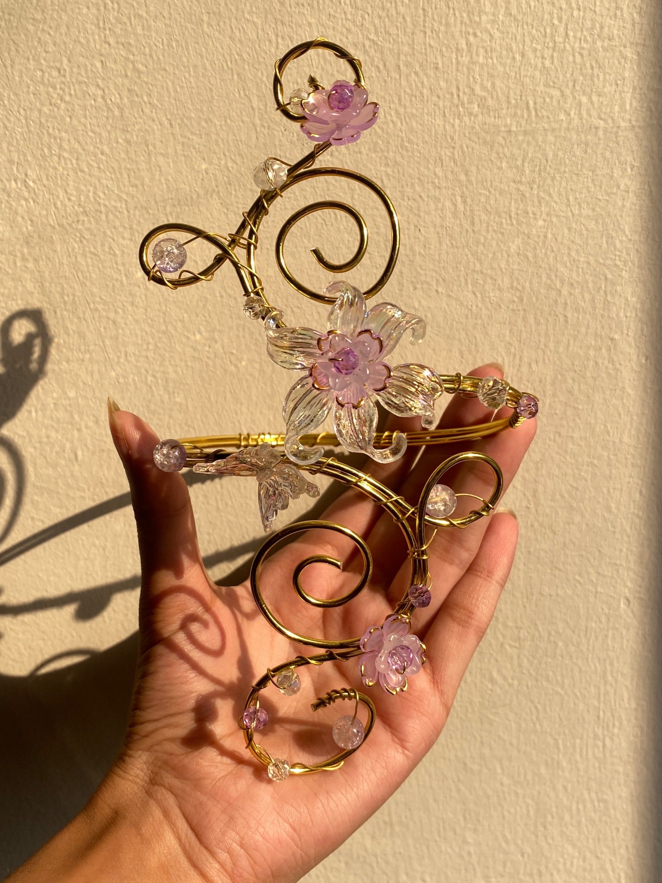 Lilac enchanted armcuff