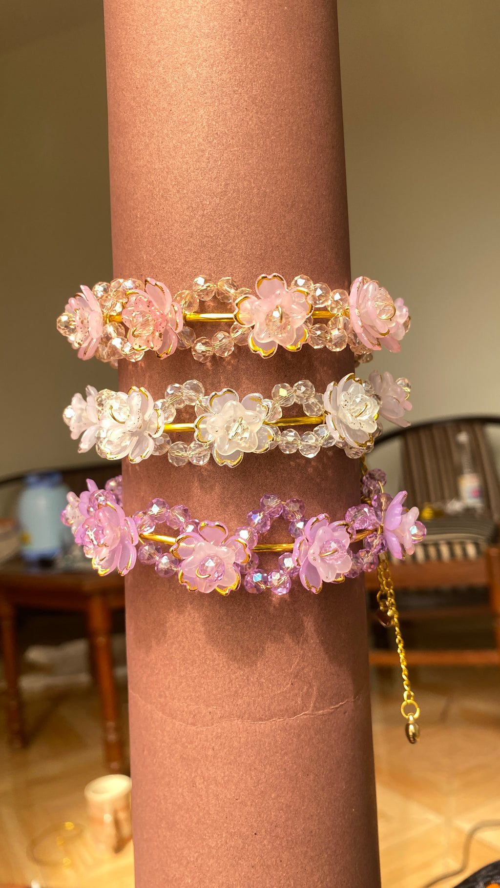 Flower bracelet