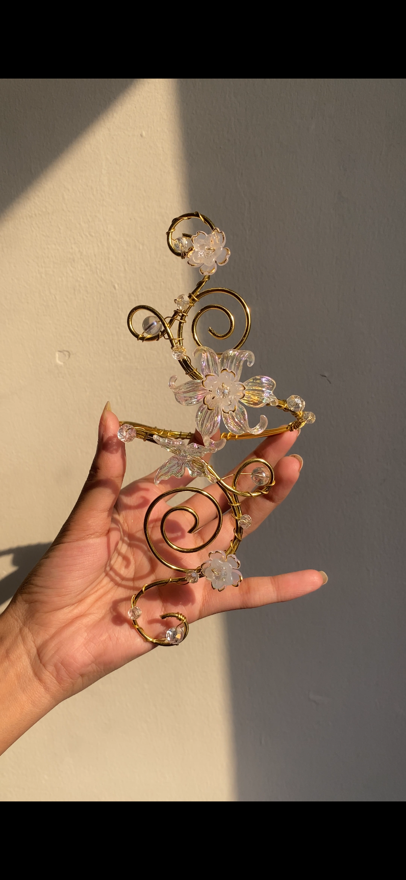 Crystal enchanted armcuff