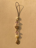 Lilac clover charm